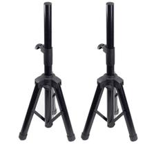 Kit 2 Pedestais Suporte Tripé Polyvox P/caixa De Som C/trava