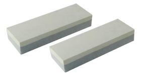 Kit 2 Pedra Amolar Afiar Faca Dupla Face Dinamic Proficional