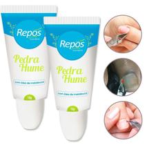 Kit 2 Pedras Hume Gel Melaleuca Repos - Estanca Sangue