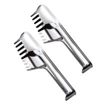 Kit 2 Pegador De Massa E Salada Em Aço Inox 19cm Cozinha