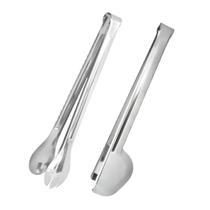 Kit 2 Pegador Inox Universal Salada Cozinha Churrasco 29cm Multiuso Salgados Lanches Kit 2 Pegador Inox Universal Salada Cozinha Churrasco 29cm Multiuso Salgados Lanches