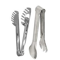 Kit 2 Pegador Pinça Inox 20cm Salada Massa de Uso Geral Cozinha Kit 2 Pegador Pinça Inox 20cm Salada Massa de Uso Geral Cozinha