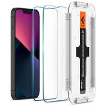 Kit 2 Pelicula Ezfit Spigen Glastr Iphone 13 E 13 Pro