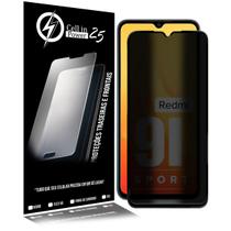 Kit 2 Películas 3d Privacidade Anti Spy Compatível Redmi 9I Sport 6.53 - Cell In Power25