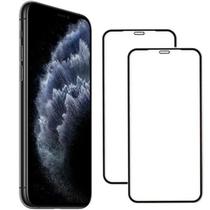 Kit 2 Películas 3D Vidro + Capa Capinha Transparente para Iphone 12 Pro Max