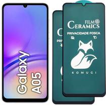 kit 2 Películas 9d Privacidade Fosca Cerâmica Compatível Com Samsung Galaxy A04 A05 A14 A34 A35 A54 A55 Todos os Modelos