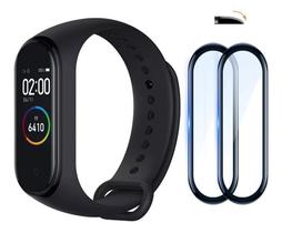 Kit 2 Películas Protetoras 3d Cobre Tudo para Mi Band 4 Kit 2 Películas Protetoras 3d Cobre Tudo para Mi Band 4