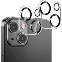 Kit 2 Películas Protetoras Câmera Lentes Compatível iPhone 13 Mini