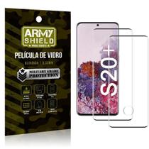 Kit 2 Películas Vidro Blindada 3D Full Cover Galaxy S20 Plus