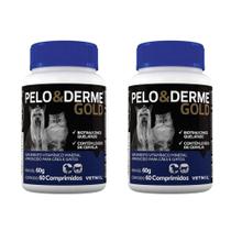 Kit 2 Pelo E Derme Gold 60 Comprimidos - Vetnil