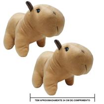 Kit 2 Pelúcias de Capivara P Mury Baby Kit 2 Pelúcias de Capivara P Mury Baby