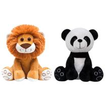 Kit 2 Pelúcias Infantil Bebe Ursinho Grande 25 Cm Safari Kit 2 Pelúcias Infantil Bebe Ursinho Grande 25 Cm Safari