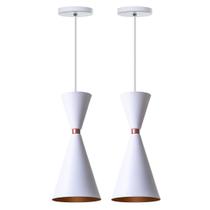 Kit 2 Pendente Lustre Mini Moscou 30cm Balcao Gourmet