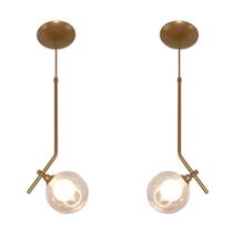 Kit 2 Pendentes Aro Angular Jabuticaba Cobre Harmony Ambar Kit 2 Pendentes Aro Angular Jabuticaba Cobre Harmony Ambar