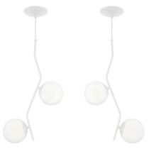 Kit 2 Pendentes Aro Duplo Angular Jabuticaba Branco Orby Kit 2 Pendentes Aro Duplo Angular Jabuticaba Branco Orby