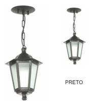 Kit 2 Pendentes Luminárias Lustre Clássico Retro Preto 113 Kit 2 Pendentes Luminárias Lustre Clássico Retro Preto 113