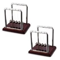 Kit 2 Pendulo De Newton Decoração Jogo Decoração Escritório Kit 2 Pendulo De Newton Decoração Jogo Decoração Escritório