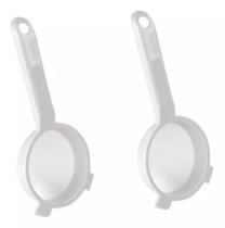 Kit 2 peneira nylon 7 cm plasutil -1188 Kit 2 peneira nylon 7 cm plasutil -1188