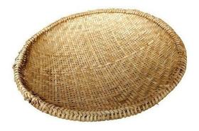 Kit 2 Peneira Palha De Búzios 25cm Funda Decoração Artesanal