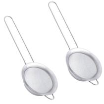 Kit 2 Peneiras Coador Em Aço Inox Pequena 8,5cm 1310 Paramount Kit 2 Peneiras Coador Em Aço Inox Pequena 8,5cm 1310 Paramount