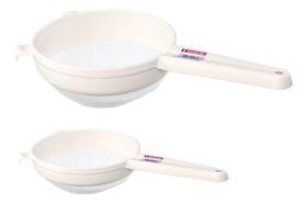 Kit 2 Peneiras Tela Nylon Sanremo Tamanhos 18,5 E 14,5 Cm Kit 2 Peneiras Tela Nylon Sanremo Tamanhos 18,5 E 14,5 Cm