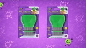 Kit 2 Pente Fino Removedor De Piolho Dr Pentinho Verde