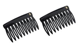 Kit 2 Pentes de Cabelo Bianca Vênus Preto 90 004 AB