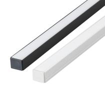 Kit 2 Perfil de Led Reforçado Sobrepor 17x14mm Barra 3m para Fita de Led
