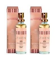 Kit 2 Perfume Athena Amakha Paris Feminino Bolso Bolsa