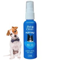 Kit 2 Perfume Colonia Pet Clean Macho Filhote Cachorro Gato