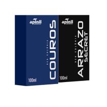 Kit 2 perfume deo colonia couros e arrazo apinil 100ml