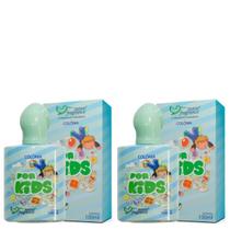 Kit 2 Perfume Deo Colônia Infantil For Kids Infantil Colonia Menino Menina
