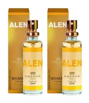 Kit 2 Perfume Feminino Alen Amakha Paris Bolsa Bolso Kit 2 Perfume Feminino Alen Amakha Paris Bolsa Bolso
