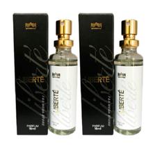 Kit 2 Perfume Feminino Liberte Amakha Paris 15ml Bolsa