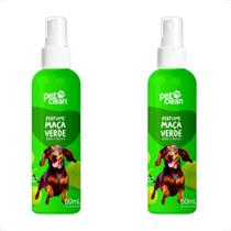 Kit 2 Perfume Maçã Verde Pet Clean - 60mL