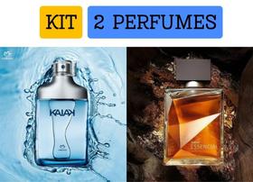 Kit 2 perfumes 1 Kaiak Natura + 1 Essencial Natura Refrescante dia e noite Presente mais vendido