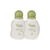 Kit 2 Perfumes Água de Colônia Mamãe Bebê Sem Álcool 50ml