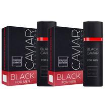 Kit 2 Perfumes Black Caviar 100mL - Paris Elysees Kit 2 Perfumes Black Caviar 100mL - Paris Elysees