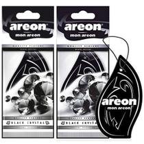 Kit 2 Perfumes Carro Cheirinho Areon Black Crystal Kit 2 Perfumes Carro Cheirinho Areon Black Crystal