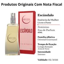 Kit 2 Perfumes Escândalo Eau Parfum Feminino 65 ML