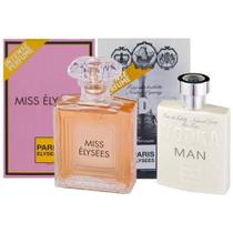 Kit 2 Perfumes Vodka Man + Miss Elysees - Paris Elysees 100ml