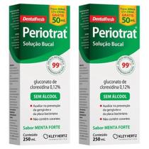 Kit 2 Periotrat Menta Forte Sem alcool = Periogard - HERTZ