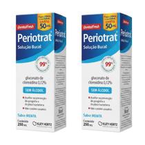 Kit 2 Periotrat Sem Alcool Sabor Menta 250ml. Kit 2 Periotrat Sem Alcool Sabor Menta 250ml.