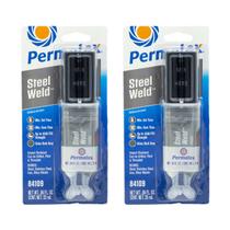 Kit 2 Permatex Cola Epoxi Titanium Alumínio Bloco Cabeçote Titânio Kit 2 Permatex Cola Epoxi Titanium Alumínio Bloco Cabeçote Titânio
