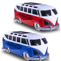 Kit 2 Peruas de Brinquedo Super Kombi Carrinho Esportivo
