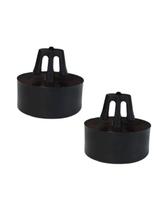 Kit 2 Pés Do Microondas 27L 67000305 Original Kit 2 Pés Do Microondas 27L 67000305 Original