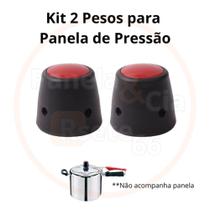 Kit 2 PESOS centrais para panela de pressão 2,5 - 4,5 - 7 - 10 - 12 - 15 - 18 - 20 litros Kit 2 PESOS centrais para panela de pressão 2,5 - 4,5 - 7 - 10 - 12 - 15 - 18 - 20 litros