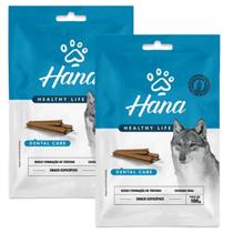 Kit 2 Petisco Hana Para Cachorro Adulto Dental Care 100g