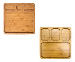 Kit 2 Petisqueiras De Mdf Gamelas Bandeja Aperitivos Tábua Kit 2 Petisqueiras De Mdf Gamelas Bandeja Aperitivos Tábua