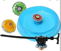 Kit 2 Pião Beyblades Burst + Arena de Batalha + 2 Lançadores - TD